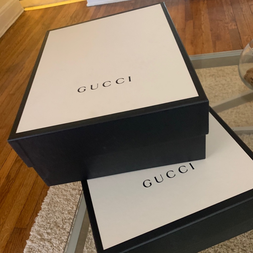 Gucci shoe boxes for sale